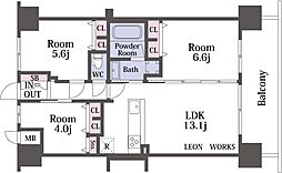 スプランディッド梅田グランノース 8階/808