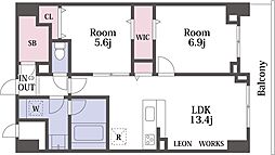 Vesta京町堀 10階/1002