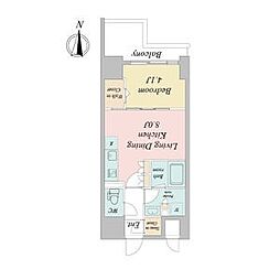 クロスレジデンス阿波座 15階/1507