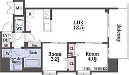 ルフォンプログレ南森町 9階