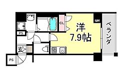 エグゼ天王寺II 8階