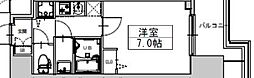 S-RESIDENCETEMMAGRACIS 1Kの間取図画像