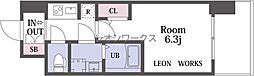 S-RESIDENCEJOTOSEVER 1Kの間取図画像