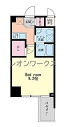 HS梅田EAST 1Kの間取図画像
