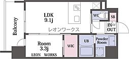 S-RESIDENCE難波西alter 10階