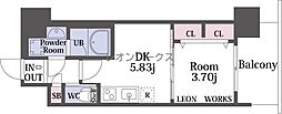 プレジオ難波 13階