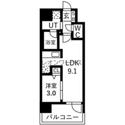ソルテラスUMEDA NORTH 3階/306