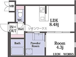 LEGALAND福島North 4階/404