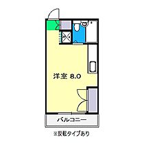 エトワール愛宕 II 303 ｜ 高知県高知市愛宕町2丁目16-11（賃貸マンション1R・3階・17.39㎡） その2