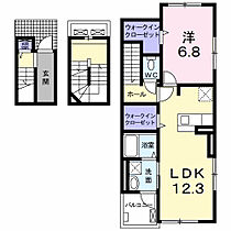 サンリット松葉 301 ｜ 高知県高知市北秦泉寺80番地1（賃貸アパート1LDK・3階・59.21㎡） その2