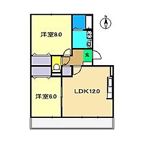 ラ・クレール 302 ｜ 高知県高知市長浜1650-1（賃貸アパート2LDK・3階・58.53㎡） その2