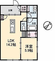 ベレオガーデンズ Miwa(BELS認証) 106 ｜ 高知県高知市高須2丁目15-47（賃貸マンション1LDK・1階・52.01㎡） その2