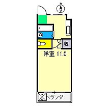 La Foresta 206 ｜ 高知県高知市小石木町（賃貸マンション1R・2階・24.00㎡） その2