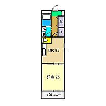 フレグランス西町 201 ｜ 高知県高知市西町（賃貸マンション1DK・2階・35.20㎡） その2