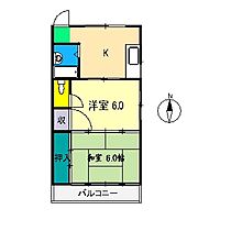 Casa・ノア 2B ｜ 高知県高知市南元町73（賃貸アパート2K・3階・37.12㎡） その2