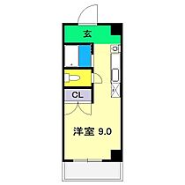 マーガレットパレス 701 ｜ 高知県高知市与力町12-19（賃貸マンション1R・7階・22.63㎡） その2