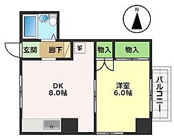 🉐敷金礼金0円！🉐しらさぎマンション II