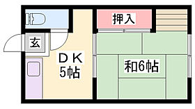 牛尾アパート  ｜ 兵庫県姫路市城東町竹之門（賃貸アパート1DK・2階・23.00㎡） その2