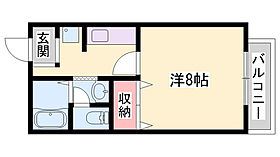 アヴニール今宿  ｜ 兵庫県姫路市東今宿6丁目（賃貸アパート1K・2階・26.90㎡） その2