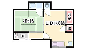 サクライアパート  ｜ 兵庫県姫路市保城（賃貸アパート1LDK・2階・38.00㎡） その2