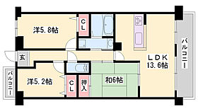 パストラル青山  ｜ 兵庫県姫路市青山北3丁目（賃貸マンション3LDK・4階・65.37㎡） その2