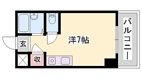 プレアール姫路北平野  ｜ 兵庫県姫路市北平野4丁目（賃貸マンション1R・4階・19.50㎡） その2