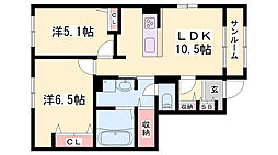 御着駅 7.6万円