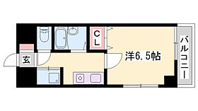 コーポサンライズ  ｜ 兵庫県姫路市坂田町（賃貸マンション1K・4階・23.25㎡） その2