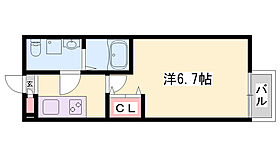 Amelie大塩駅前  ｜ 兵庫県姫路市大塩町（賃貸アパート1K・2階・21.12㎡） その2