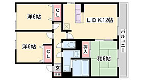 グランエストIII  ｜ 兵庫県揖保郡太子町糸井（賃貸アパート3LDK・2階・68.75㎡） その2