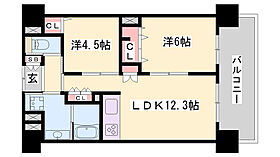 エイジングコート姫路  ｜ 兵庫県姫路市北条（賃貸マンション2LDK・10階・55.80㎡） その2