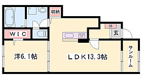 ハウオリエカヒ  ｜ 兵庫県姫路市書写（賃貸アパート1LDK・1階・50.05㎡） その2