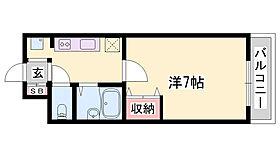 ジュネス伊伝居II  ｜ 兵庫県姫路市伊伝居（賃貸マンション1K・3階・25.00㎡） その2