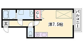 レナジア姫路ビル  ｜ 兵庫県姫路市十二所前町（賃貸マンション1K・6階・24.10㎡） その2