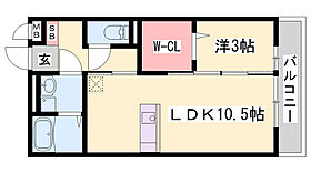 アバンセ121  ｜ 兵庫県姫路市飾磨区構2丁目（賃貸アパート1LDK・2階・37.53㎡） その2