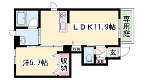 シャーメゾンコタニ  ｜ 兵庫県加西市中野町（賃貸アパート1LDK・1階・41.32㎡） その1