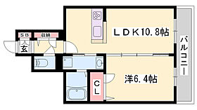 アルベージュ今宿  ｜ 兵庫県姫路市東今宿3丁目（賃貸アパート1LDK・1階・43.92㎡） その2