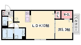 セジュール・T・青山西  ｜ 兵庫県姫路市青山西2丁目（賃貸アパート1LDK・1階・46.71㎡） その2