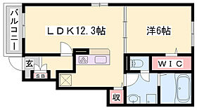 サウス・ヴィラ  ｜ 兵庫県赤穂市南野中（賃貸アパート1LDK・1階・44.70㎡） その2