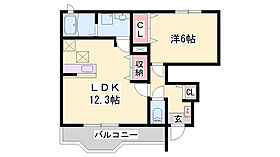 ラフレシールやしろB  ｜ 兵庫県加東市社（賃貸アパート1LDK・1階・45.99㎡） その2