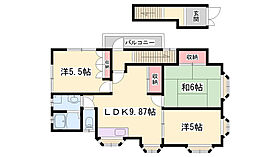 カンパネラ大善町  ｜ 兵庫県姫路市大善町（賃貸アパート3LDK・2階・65.47㎡） その2