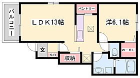 ジュネス青山  ｜ 兵庫県姫路市青山6丁目（賃貸アパート1LDK・1階・45.77㎡） その2