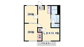 メゾン白国1号棟  ｜ 兵庫県姫路市白国4丁目（賃貸アパート2LDK・1階・52.17㎡） その2