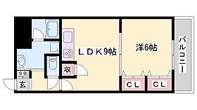 住吉マンション  ｜ 兵庫県姫路市砥堀（賃貸マンション1LDK・4階・43.60㎡） その2