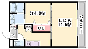 ベルフラワー嵐山  ｜ 兵庫県姫路市山野井町（賃貸マンション1LDK・2階・40.96㎡） その2