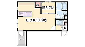 ボヌール亀山駅前  ｜ 兵庫県姫路市亀山（賃貸アパート1LDK・2階・30.00㎡） その2