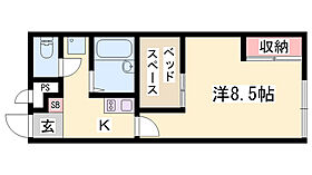 西之芝  ｜ 兵庫県西脇市野村町（賃貸アパート1K・2階・23.18㎡） その2