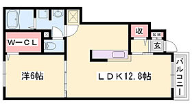 グランアウローラVII  ｜ 兵庫県姫路市飾磨区阿成植木（賃貸アパート1LDK・1階・44.17㎡） その2