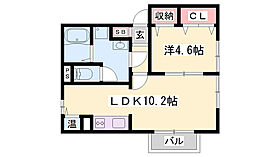 シャルマン八代  ｜ 兵庫県姫路市八代（賃貸アパート1LDK・2階・36.20㎡） その2