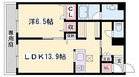 シャーメゾン・ラ・スイートKAMIYA  ｜ 兵庫県姫路市神屋町5丁目（賃貸アパート1LDK・1階・51.56㎡） その2